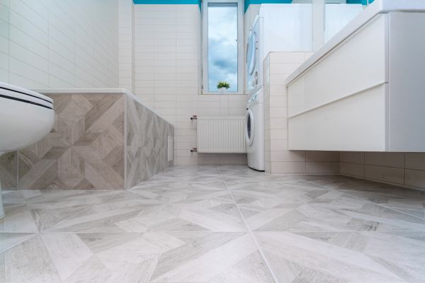 Bathroom Floor Remodeling in Weatherford